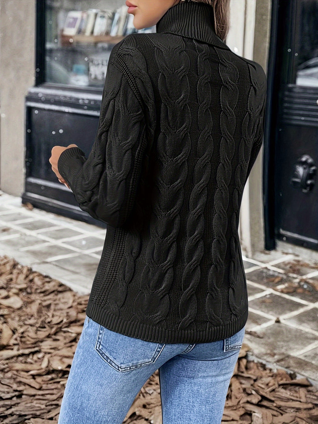 Black Sweater - Elma Boutique