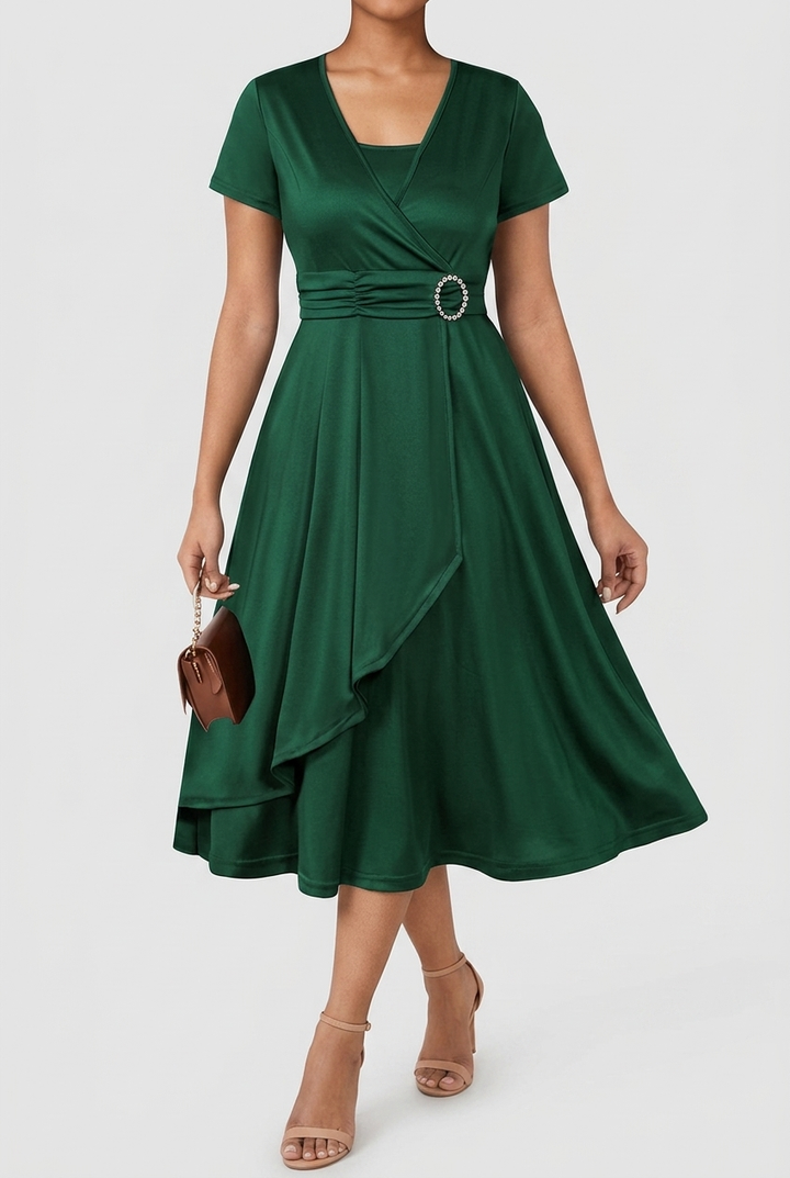 Plus Size Dress - Women&
