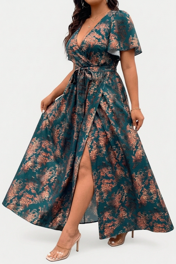 Plus Size Tunic Dress with Pullover Fit