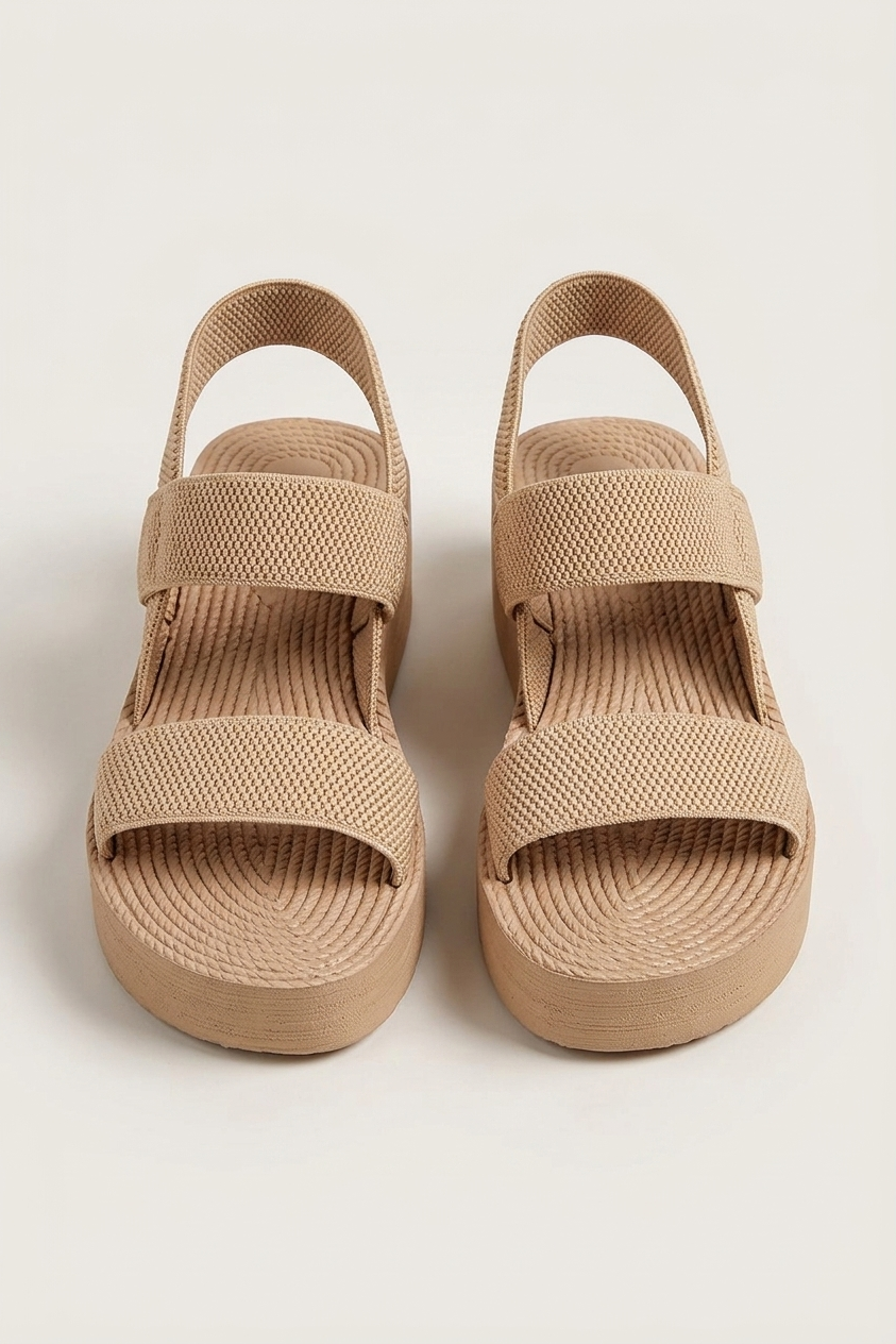 Cross Lace Sandals with Adjustable Fit and Open Toe for Women