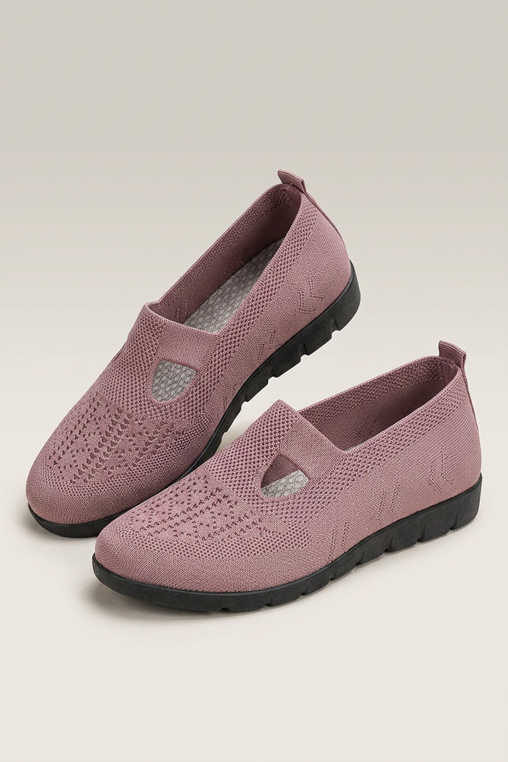 Casual Slip On Sneakers with Breathable Fabric and Comfort Sole for Women