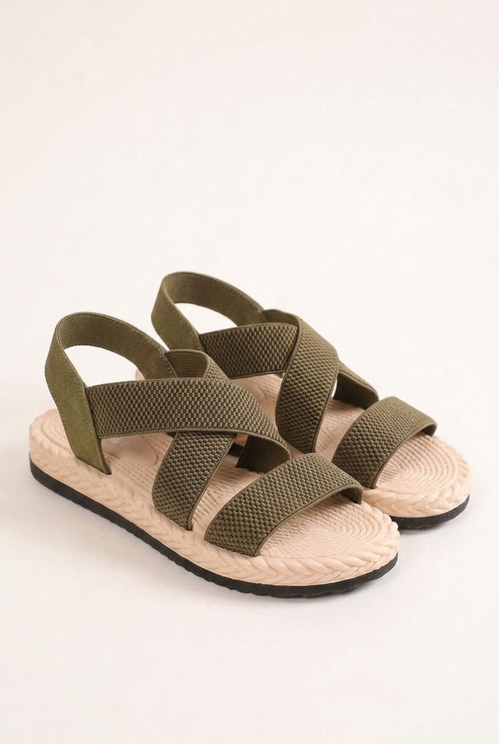 Summer Sport Sandals with Soft Sole, Ankle Strap and Slip On Fit for Women