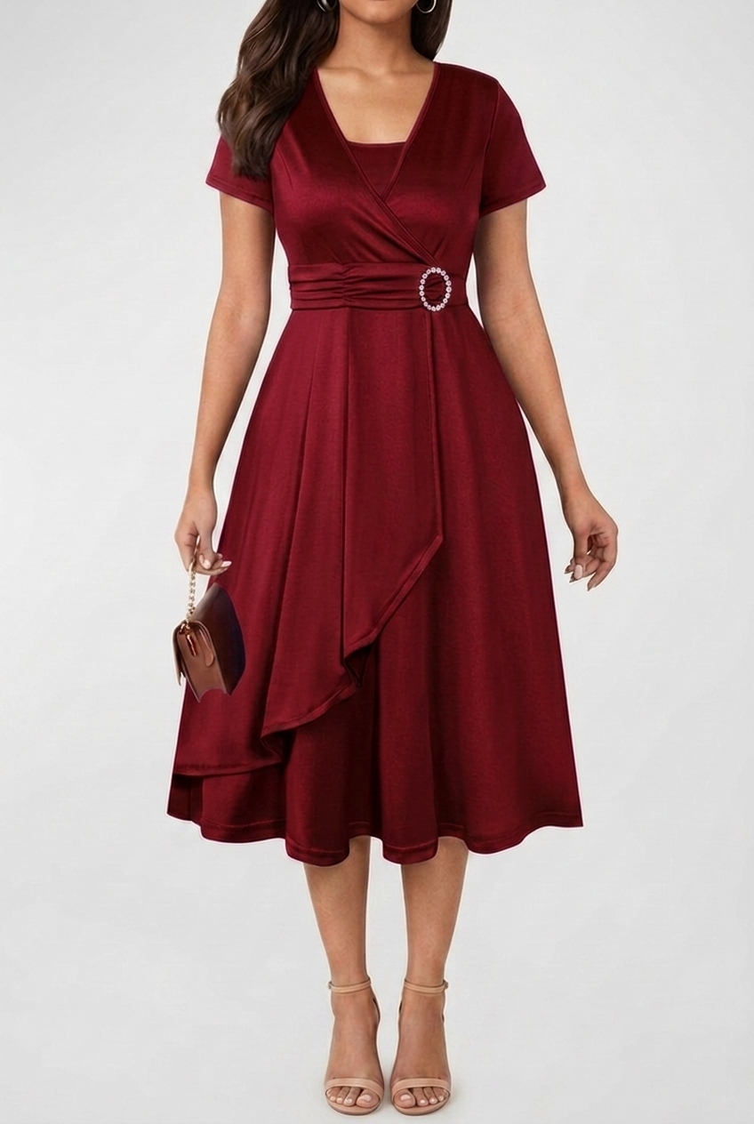 Plus Size Dress - Women&