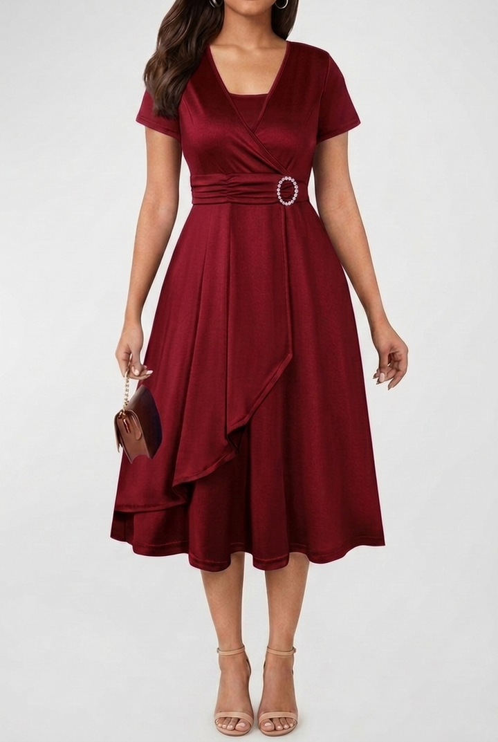 Plus Size Dress - Women&