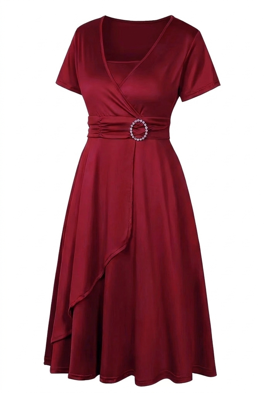 Plus Size Dress - Women&