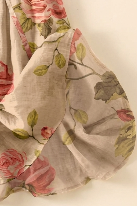 Colette - Vintage Floral Print Dress