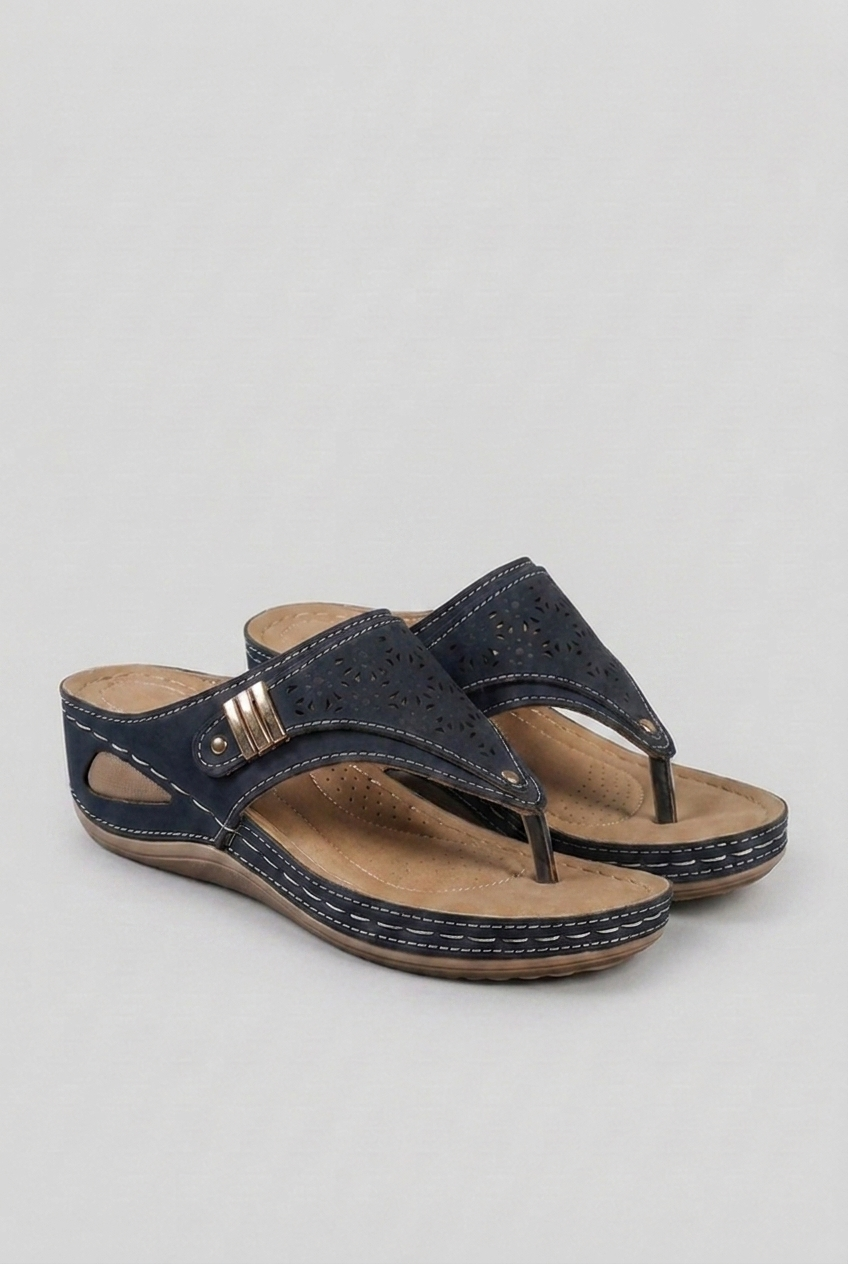 Talia - Orthopedic Wedge Flip Flops