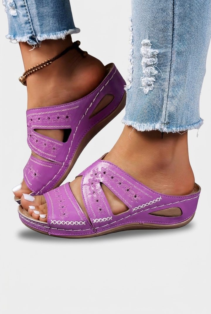 Luna - Platform Flip Flops