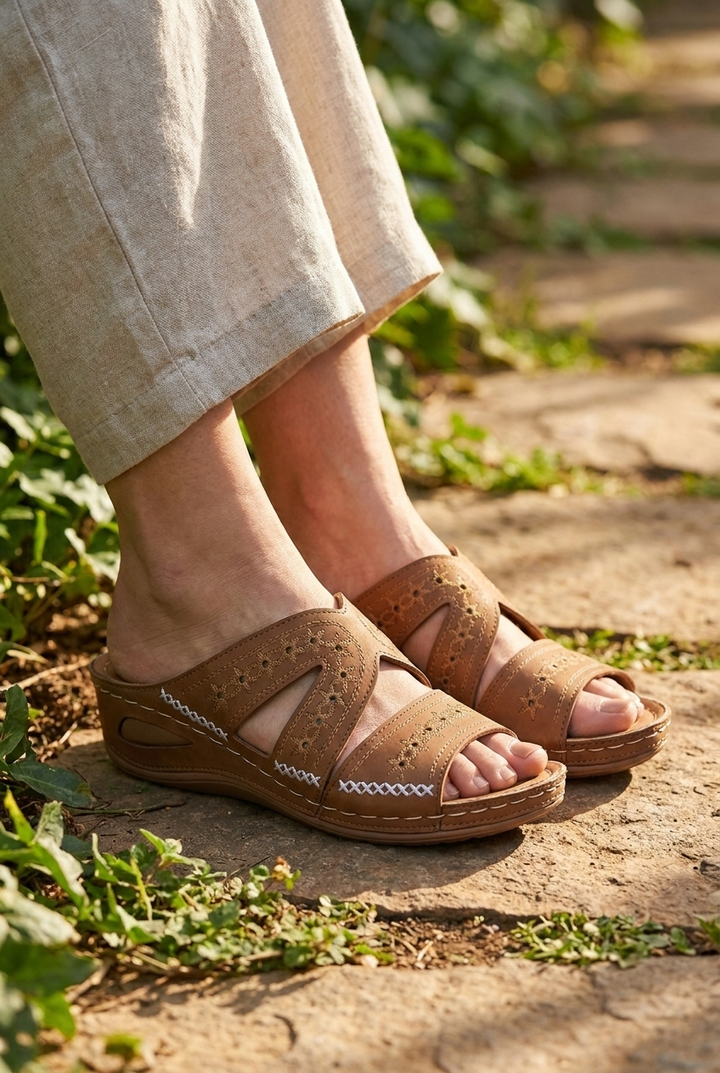 Luna - Platform Flip Flops