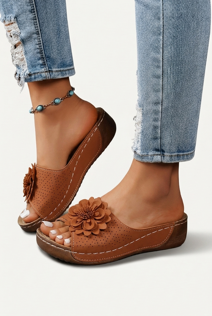 Stella - Soft Sole Platform Sandals