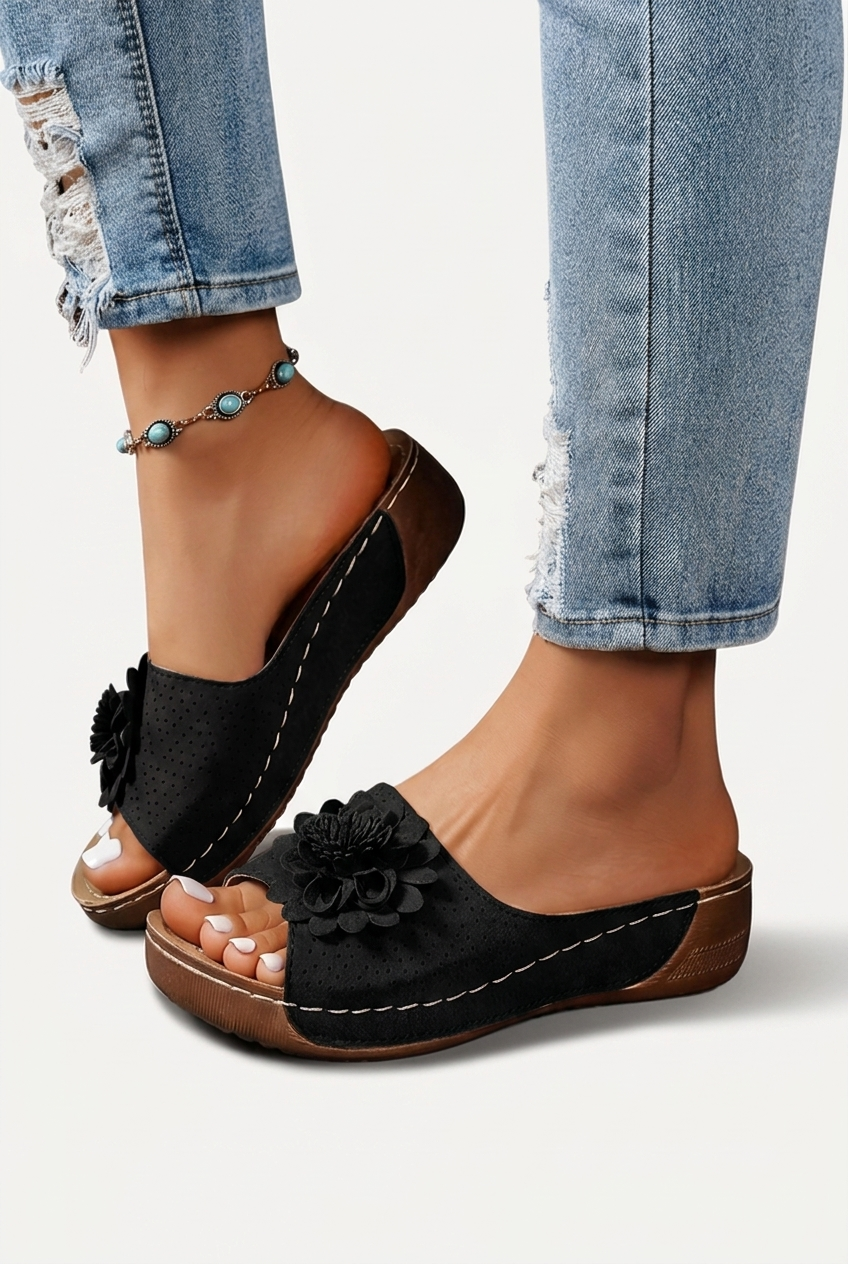 Stella - Soft Sole Platform Sandals