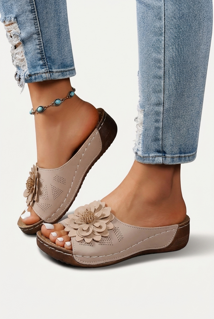 Stella - Soft Sole Platform Sandals