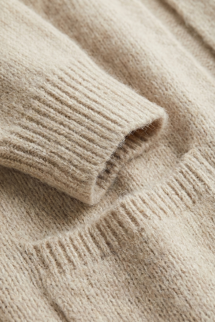 Loose V Neck Cardigan Sweater with Pockets for Women