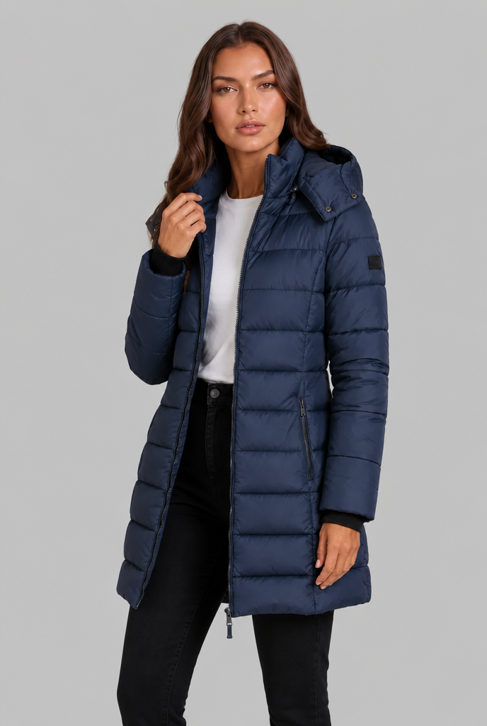 Puffer coat detail - Elma Boutique