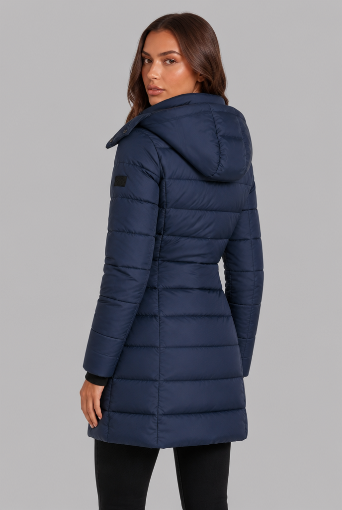 Puffer coat detail - Elma Boutique