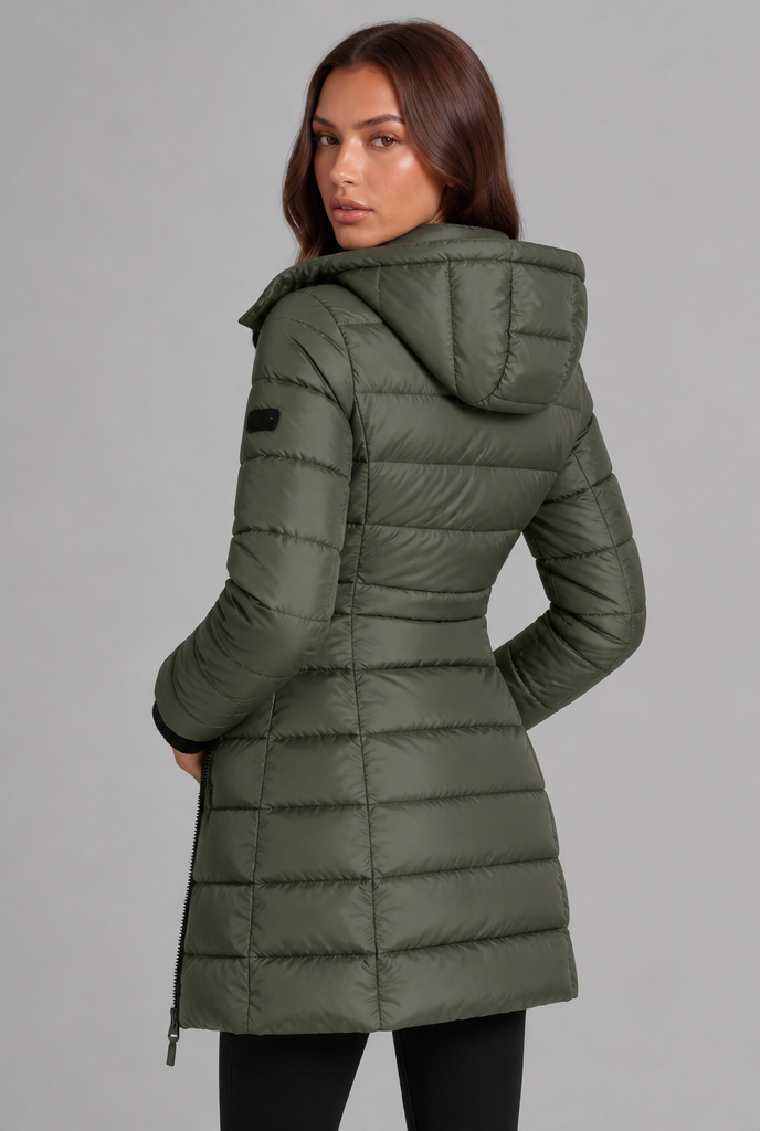 Puffer coat detail - Elma Boutique