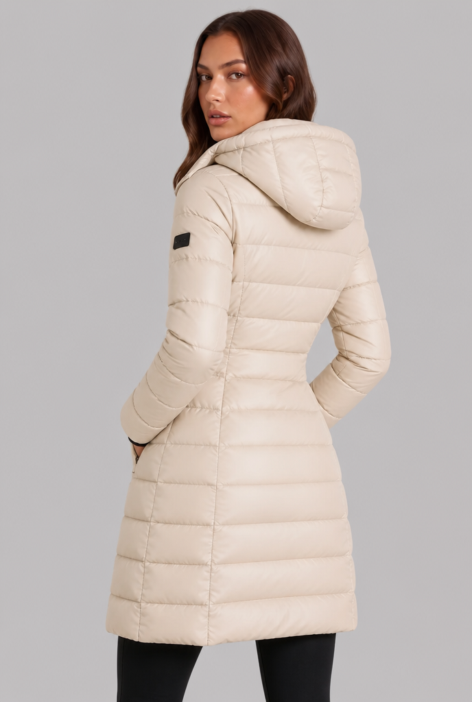 Puffer coat detail - Elma Boutique