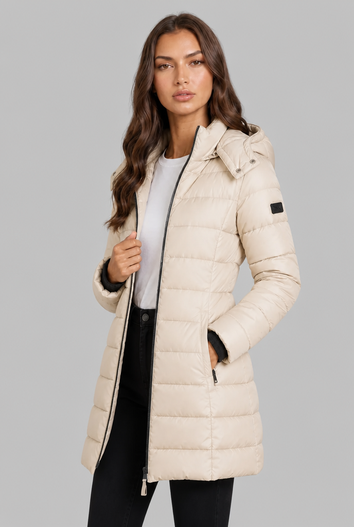 Puffer coat detail - Elma Boutique