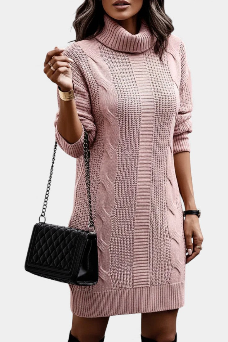 Sweater dress detail - Elma Boutique