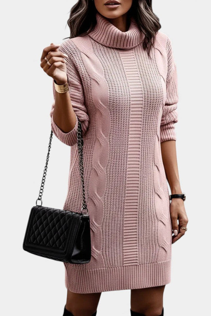 Sweater dress detail - Elma Boutique