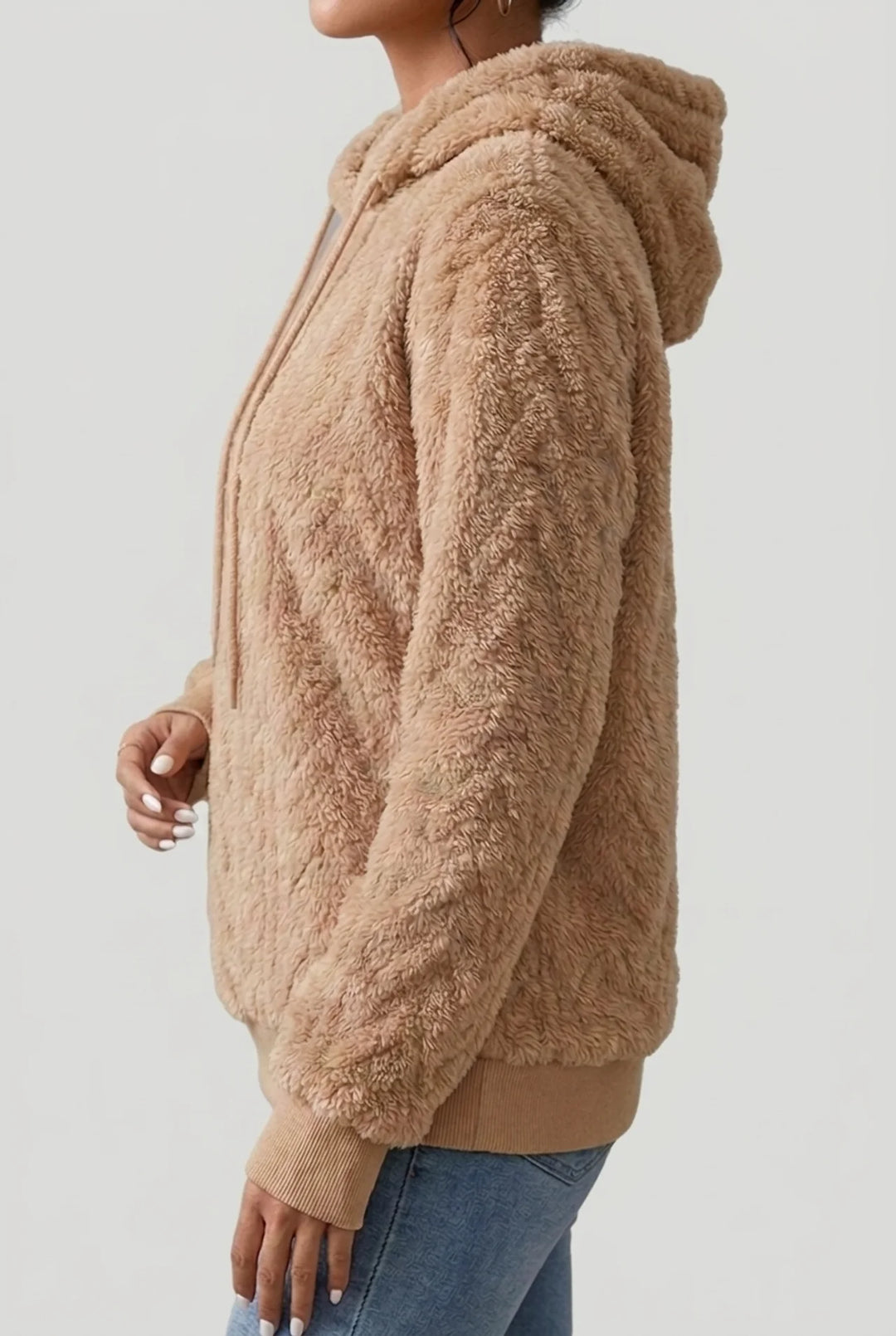 Romy - Plus Size Fuzzy Pullover