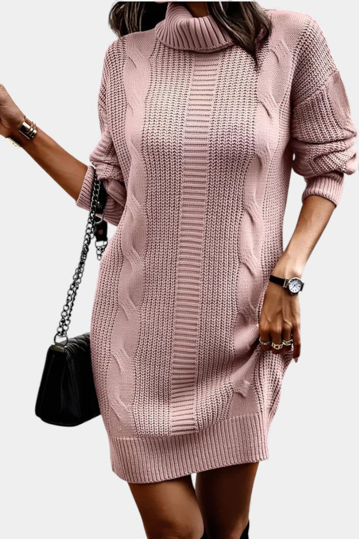 Sweater dress detail - Elma Boutique