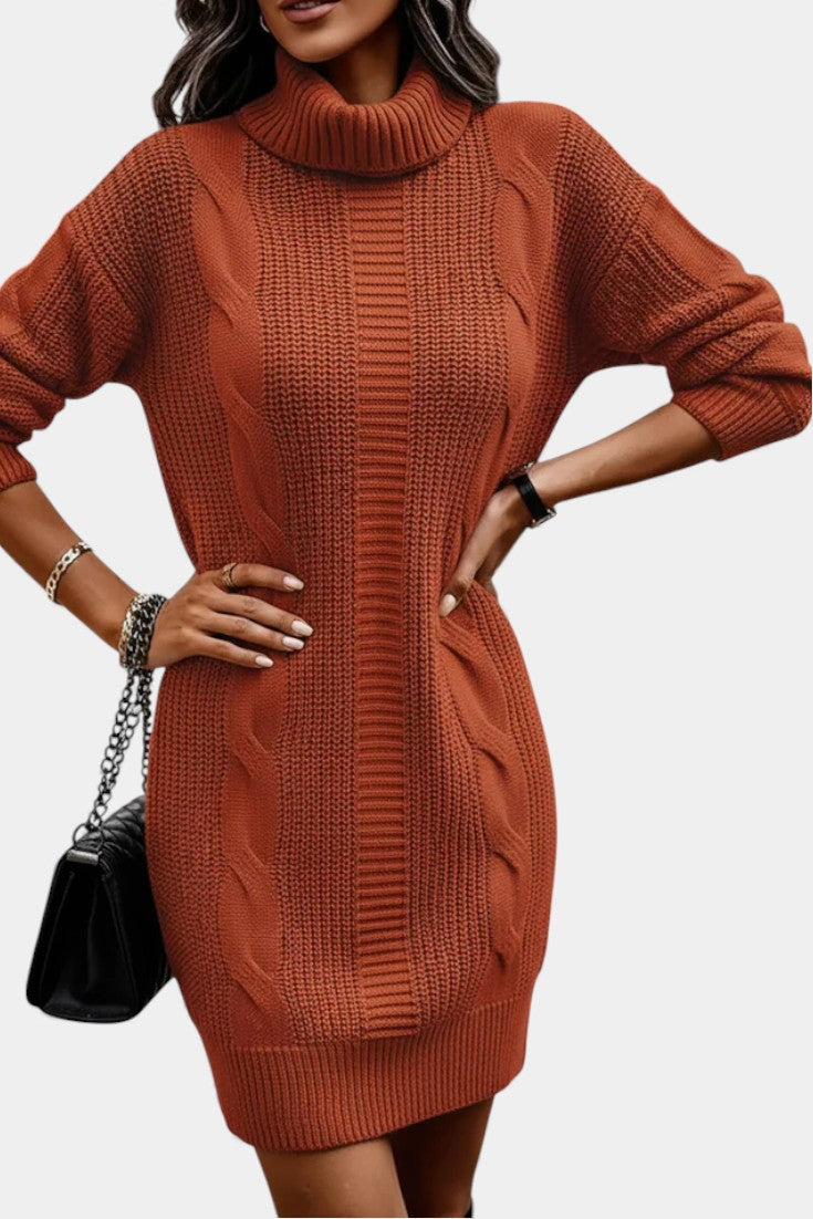 Sweater dress detail - Elma Boutique