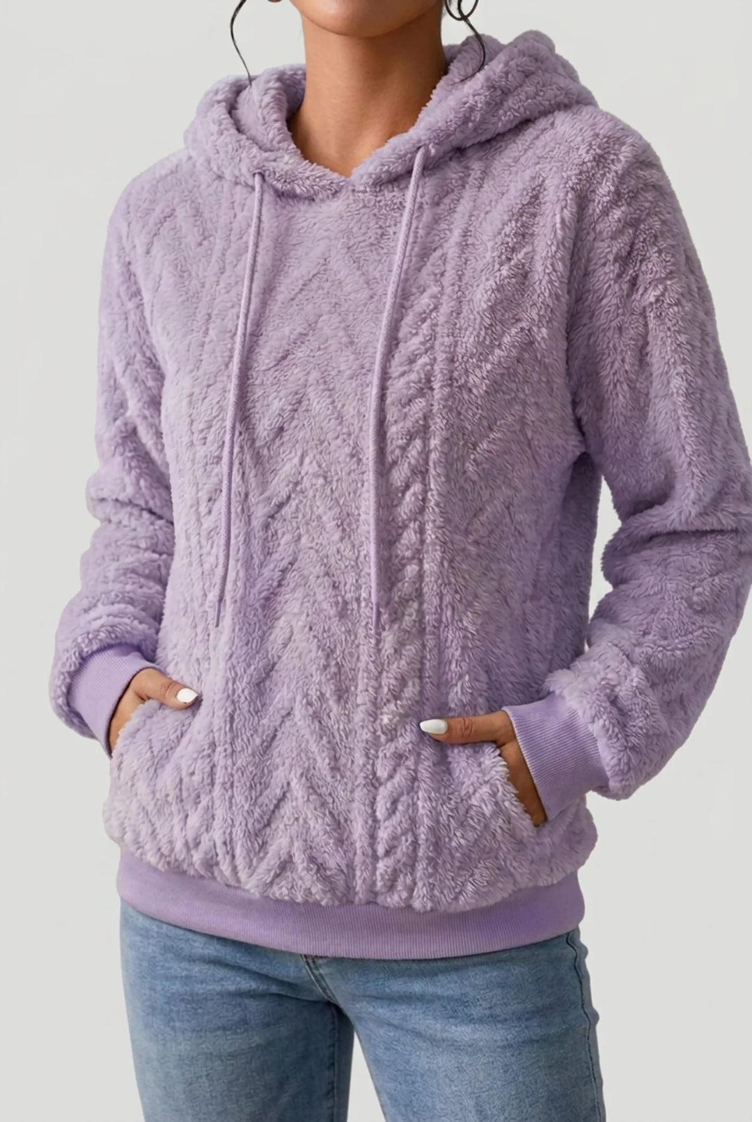 Romy - Plus Size Fuzzy Pullover