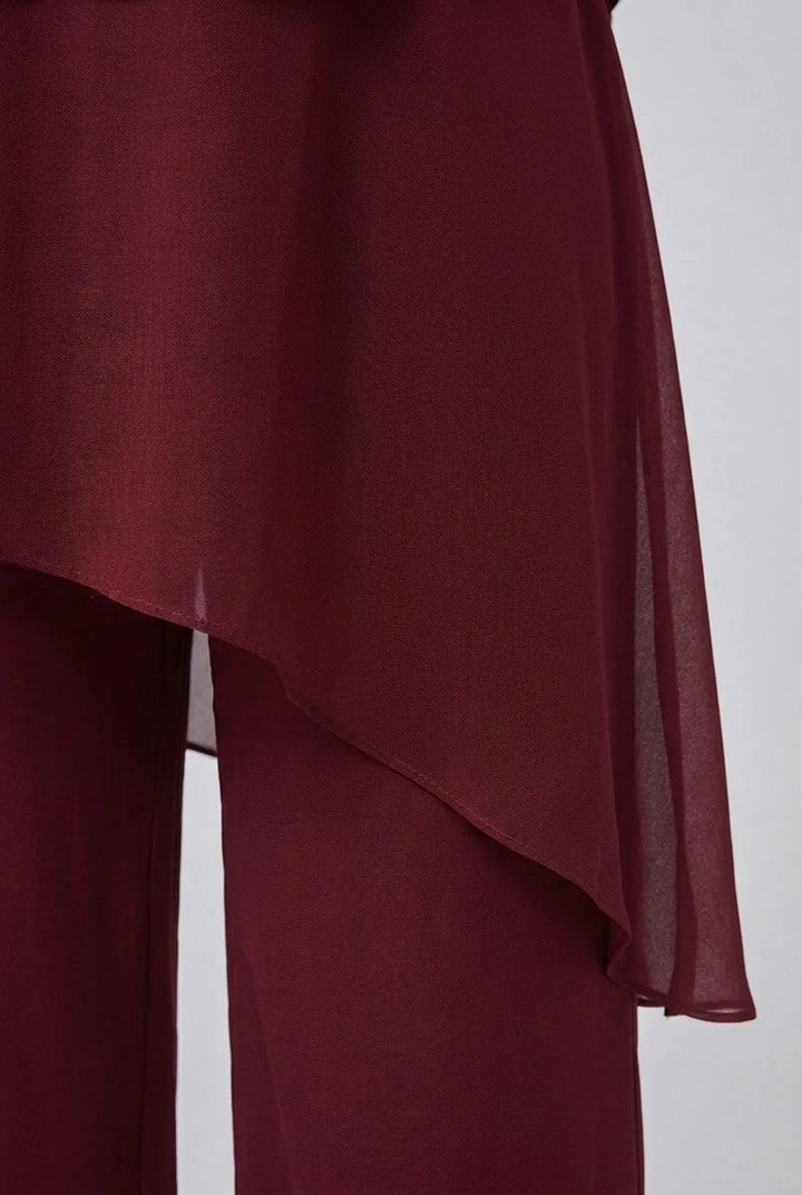 Odette - Plus Size Top and Pants Set