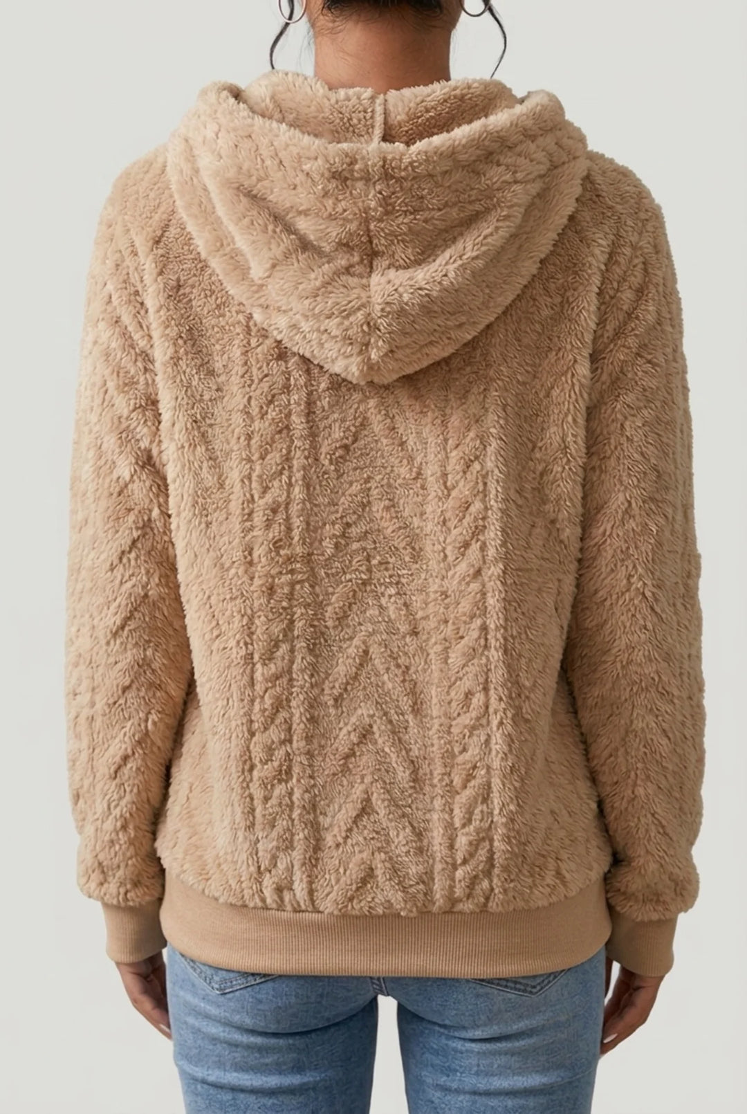 Romy - Plus Size Fuzzy Pullover