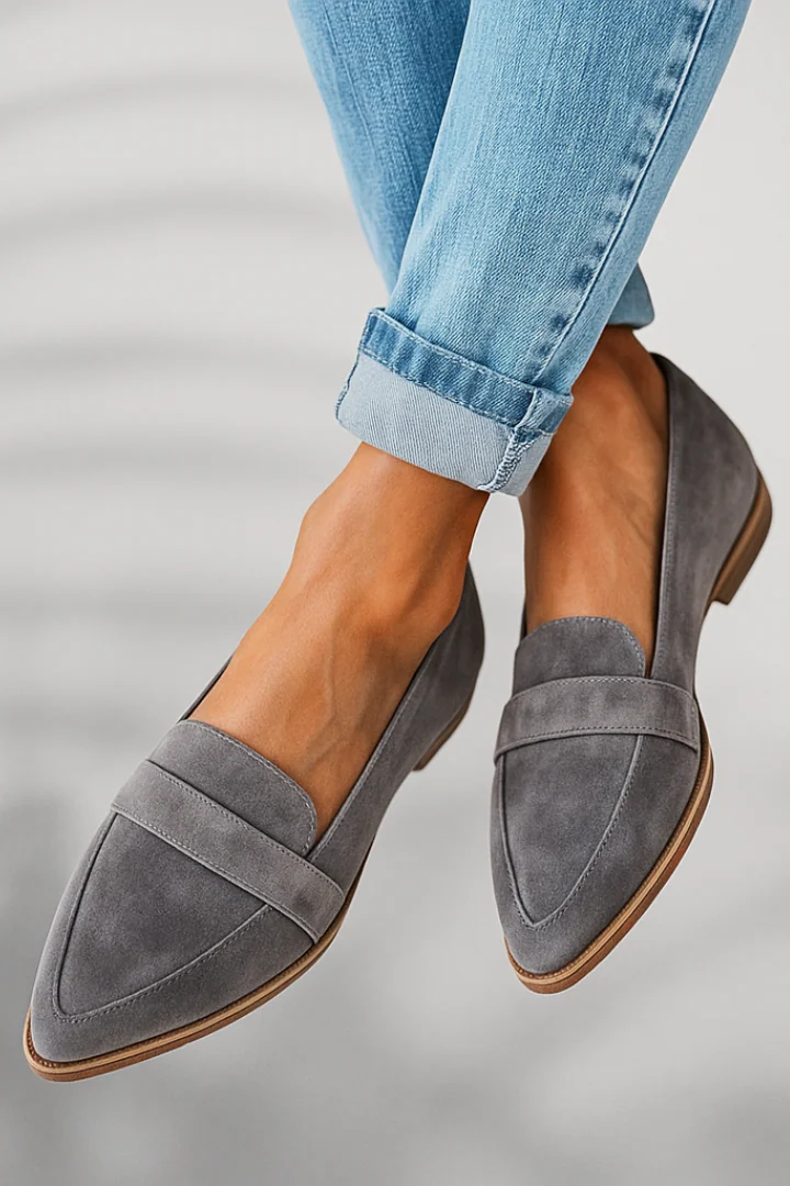 Slip On Loafers with Cushioned Sole for Women