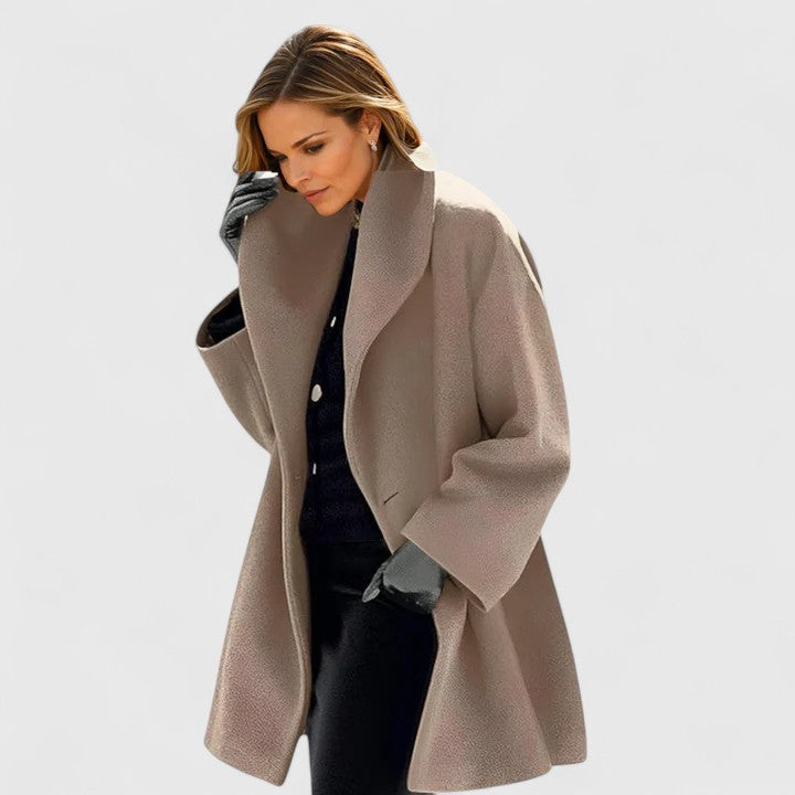 Khaki coat - Elma Boutique