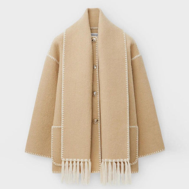 Beige coat - Elma Boutique