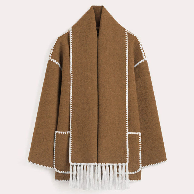 Brown coat - Elma Boutique