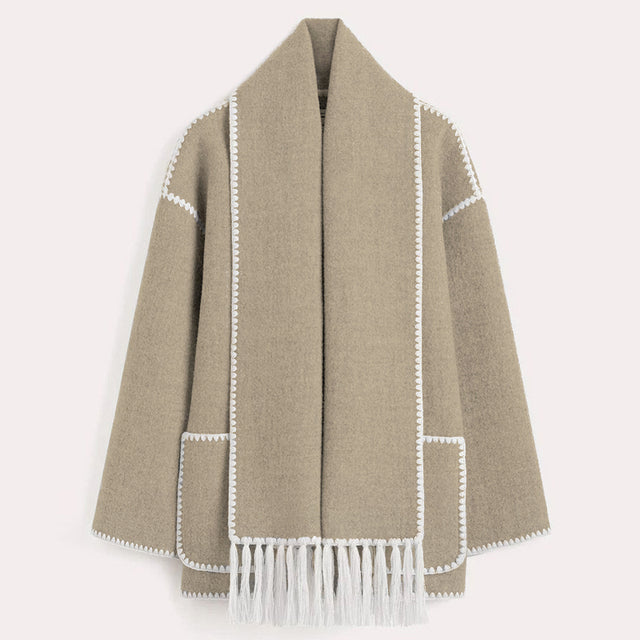 Khaki coat - Elma Boutique