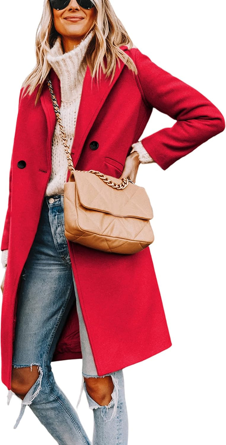Red coat - Elma Boutique