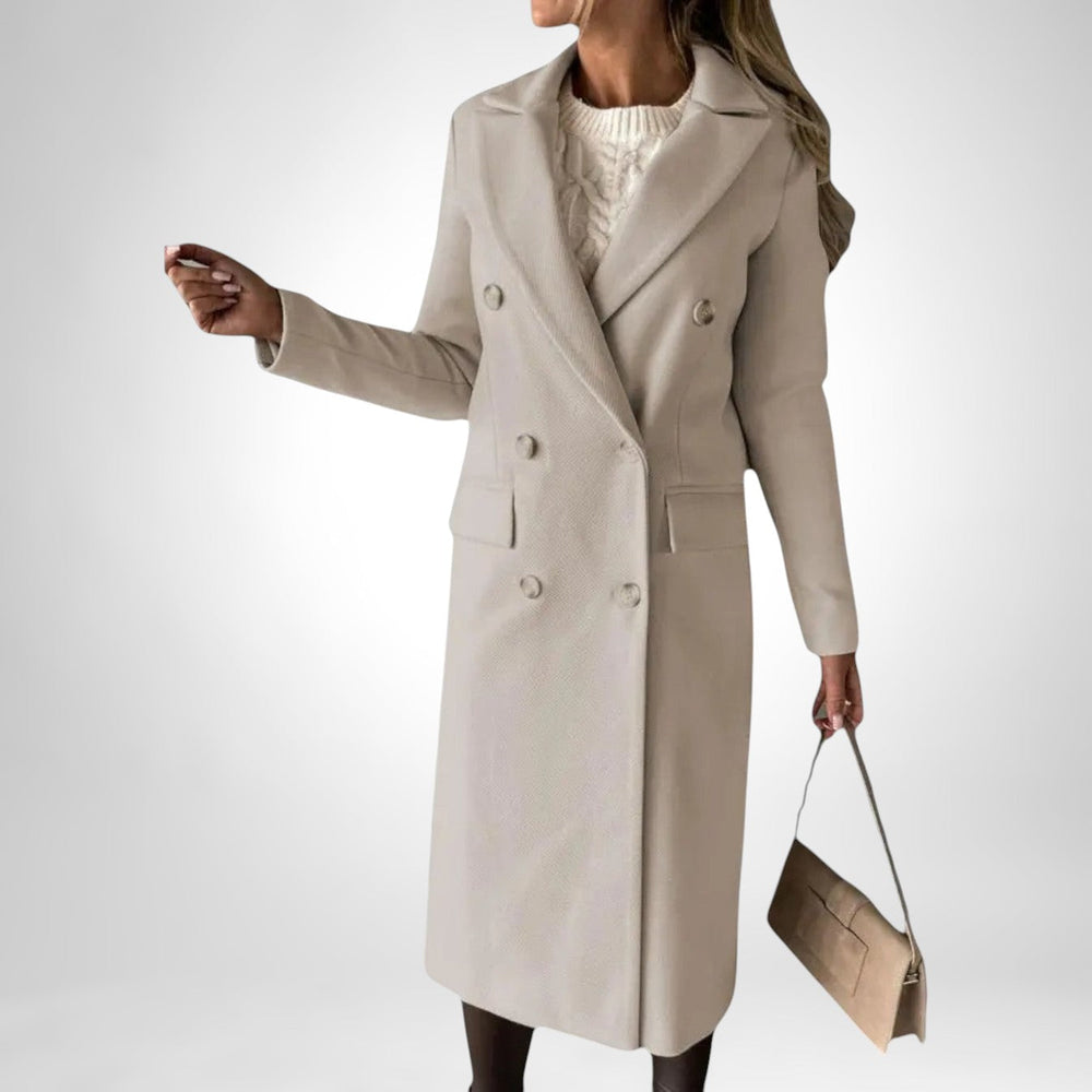 Beige coat - Elma Boutique