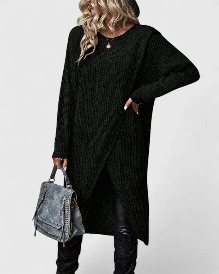 Sweater dress detail - Elma Boutique