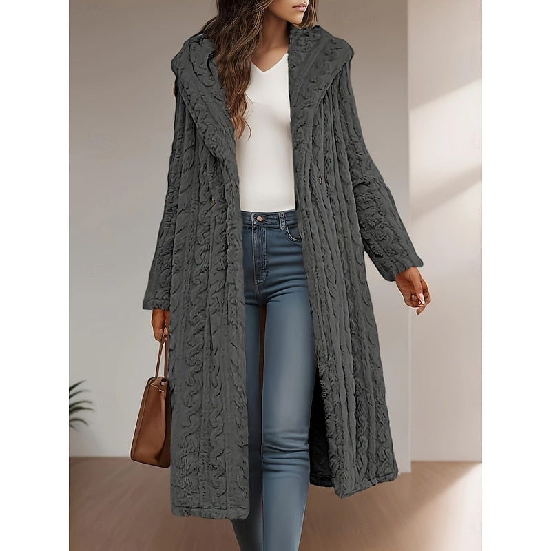 Gray coat - Elma Boutique