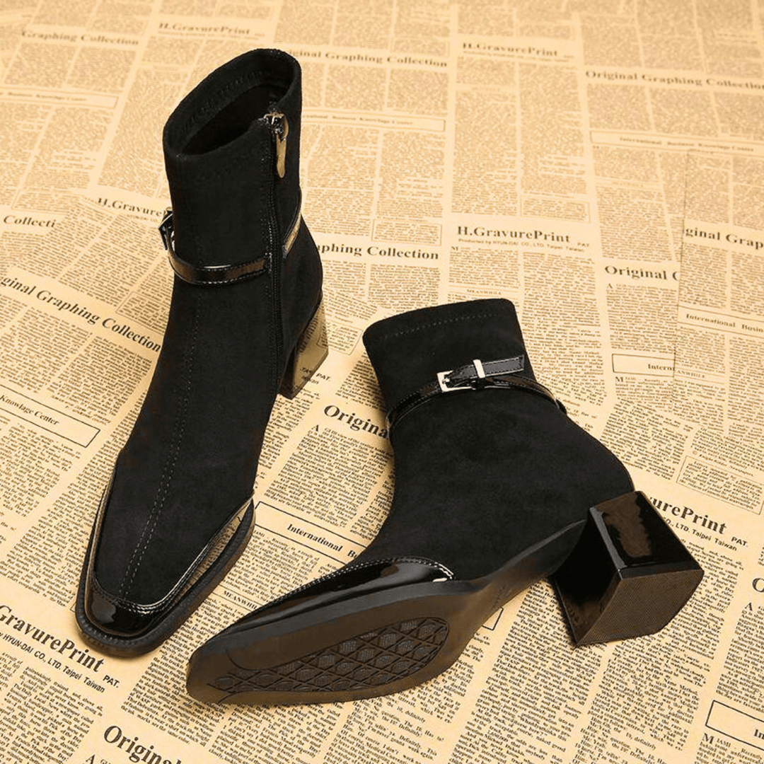 Navy flats - Elma Boutique