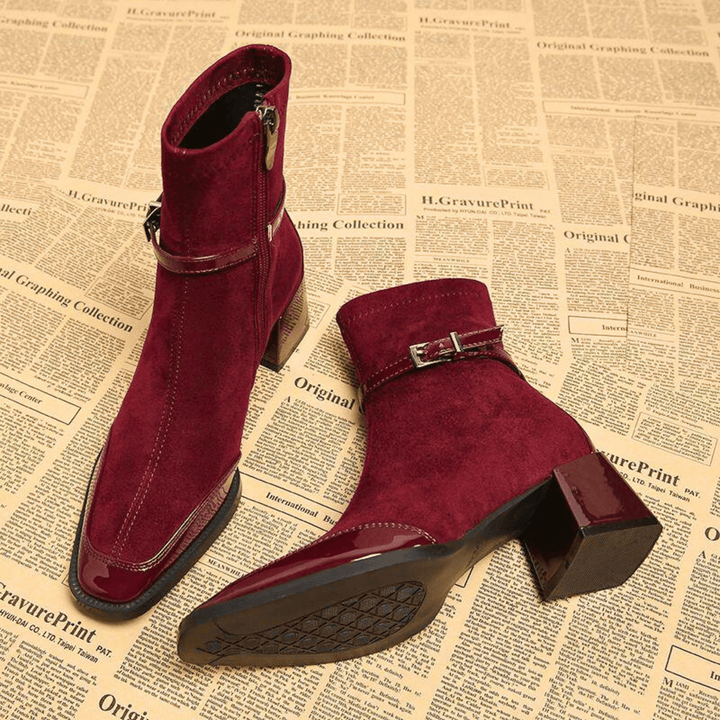 Red flats - Elma Boutique