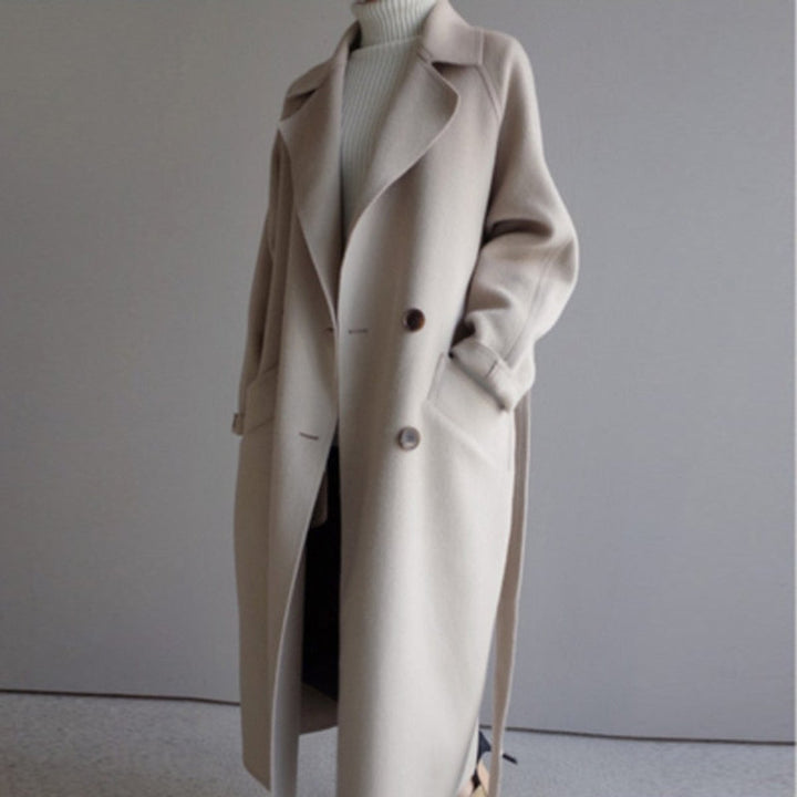 Cream coat - Elma Boutique
