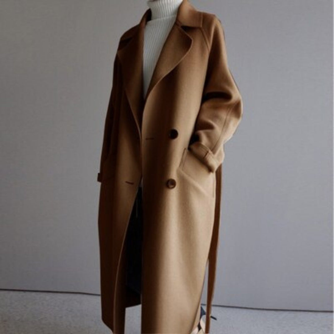 Light Brown coat - Elma Boutique